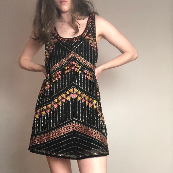Free People Dresses & Skirts - Free People Beaded Dress